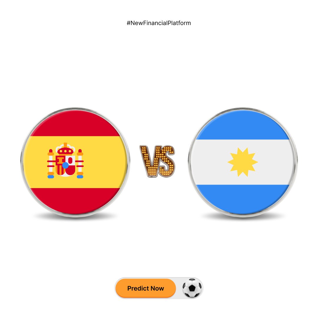 Bybit_Official's tweet photo. 🏆 The Final is here. 🇪🇸 Spain or 🇦🇷 Argentina?

Which nation lifts the trophy? Drop your score prediction below for a chance to share $1,000,000 in MNT rewards. ⚽

Make your pick: https://t.co/O6GAATFH8d https://t.co/pDyS4UANWG