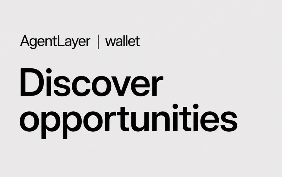 agentlayer_ai's tweet photo. new AgentLayer release focused on opportunity discovery for robinhood chain

- new search tools designed to make exploring robinhood chain faster, safer, and more accurate
- agents now verify tokenized stock contracts to avoid scam tokens
- get full onchain price and liquidity data in a single request

this helps agents understand onchain state better, make decisions faster, and execute with more confidence
@RobinhoodCrypto @Uniswap