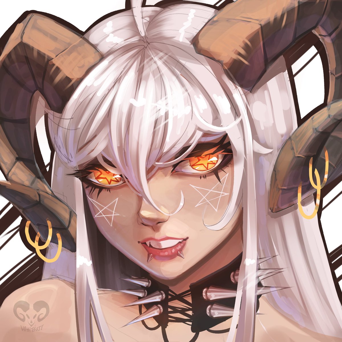 HiHiTsuji_'s tweet photo. I finally end My oc- Kerrigan the sheep demon girl https://t.co/ehuSOxaHdR