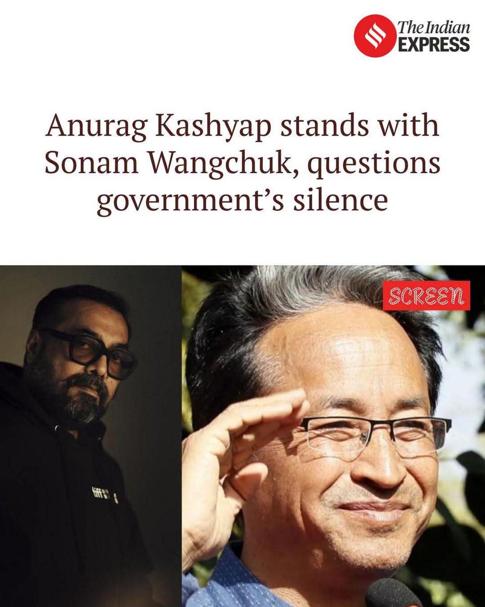 Ambernath_ACF's tweet photo. @rashtrapatibhvn @UNHumanRights @India_NHRC @PMOIndia #SonamWangchuk has dedicated his life to education,innovation,&amp; environmental protection,bringing global recognition to India.A peaceful hunger strike should never be met with silence.Govt must listen &amp; act without  delay. https://t.co/rMTqFCeuzF