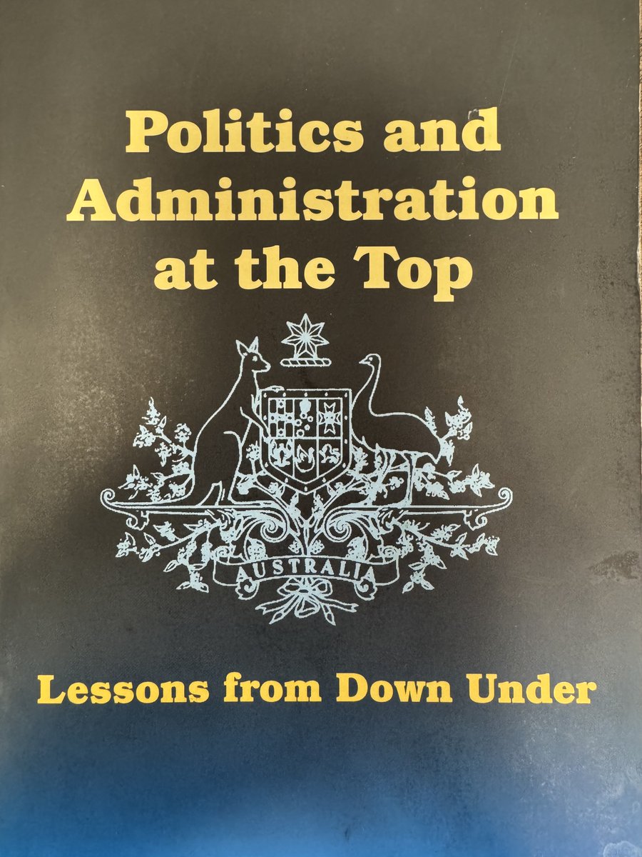 nkapucu's tweet photo. While organizing my office bookshelves, I rediscovered this letter from 1998. As a Ph.D. student at the University of Pittsburgh, I contacted the late Professor Delmer D. Dunn after reading his book Politics and Administration at the Top: Lessons from Down Under. https://t.co/FJVGhViTXH
