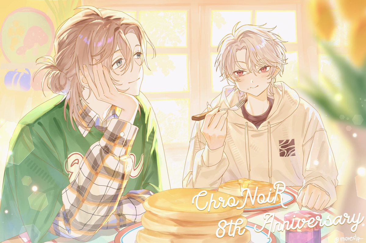 moreslp_'s tweet photo. 8周年おめでとうございます🌷
#ChroNoiR8周年  #くろのあとりえ https://t.co/ULZRuYXMVu