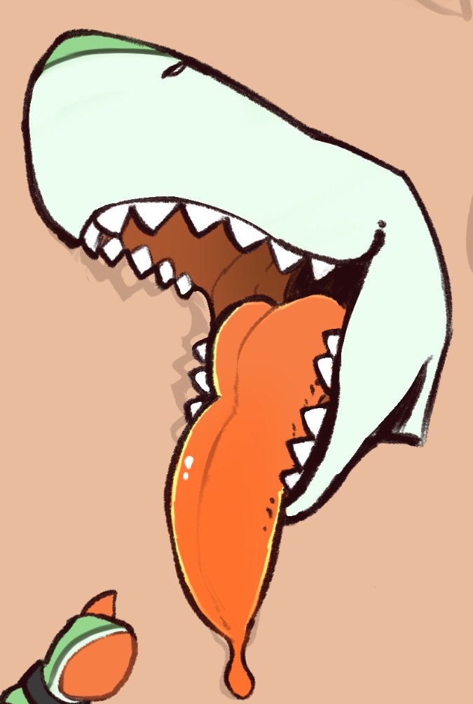 maxadisasta's tweet photo. Shark maw for an upcoming ref (WIP) https://t.co/xGuuSkmkz2