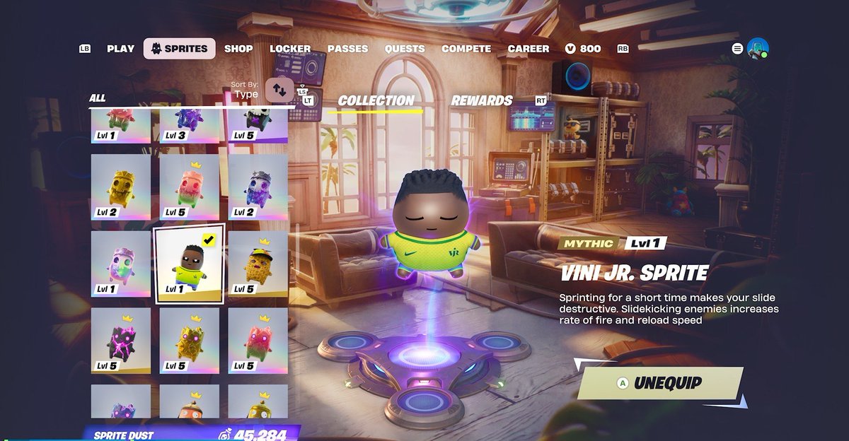 RFXSilver_'s tweet photo. Let's go got the Vini Jr. sprite in fortnite while playing with a friend! https://t.co/Q2fbLFTn8e