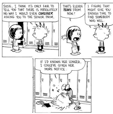 CAEDALPE's tweet photo. #Comics #CalvinandHobbes #SeniorProm 💃🕺 https://t.co/UdZy0gtKqF