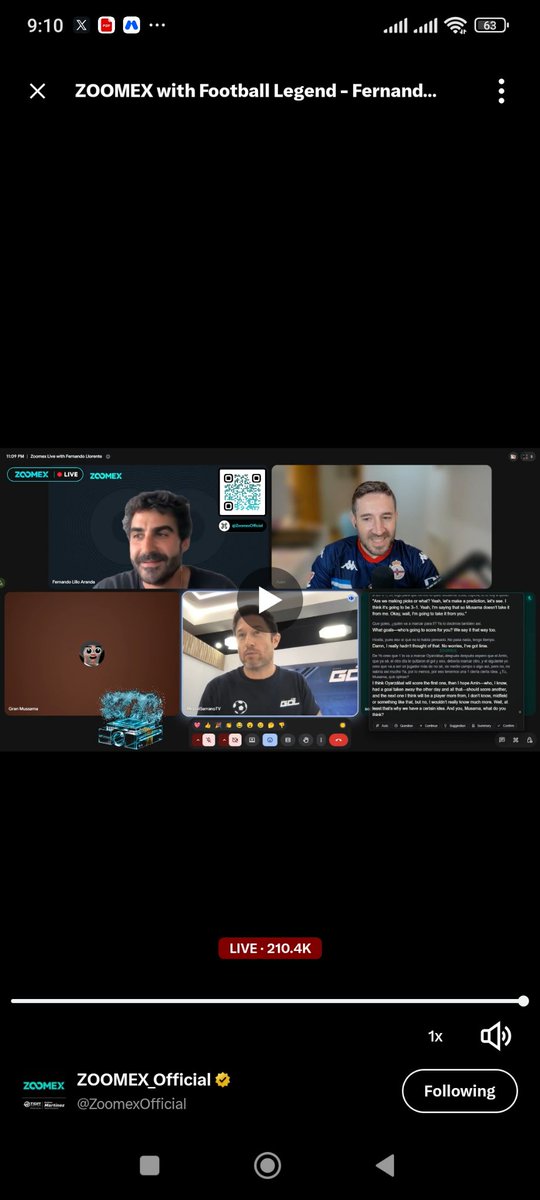 FIGHTer_crypto_'s tweet photo. @ZoomexOfficial Watching the livestream now! 👀
UID: 526464000 https://t.co/89jDSQM7Ta
