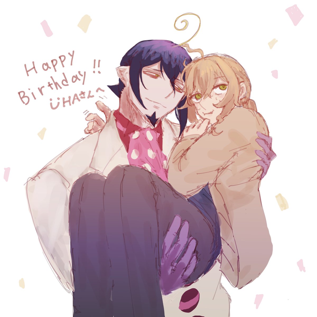 nekomoto12's tweet photo. @uuhr76134 
お誕生日おめでとうございます〜!! https://t.co/FJaYzZcotT
