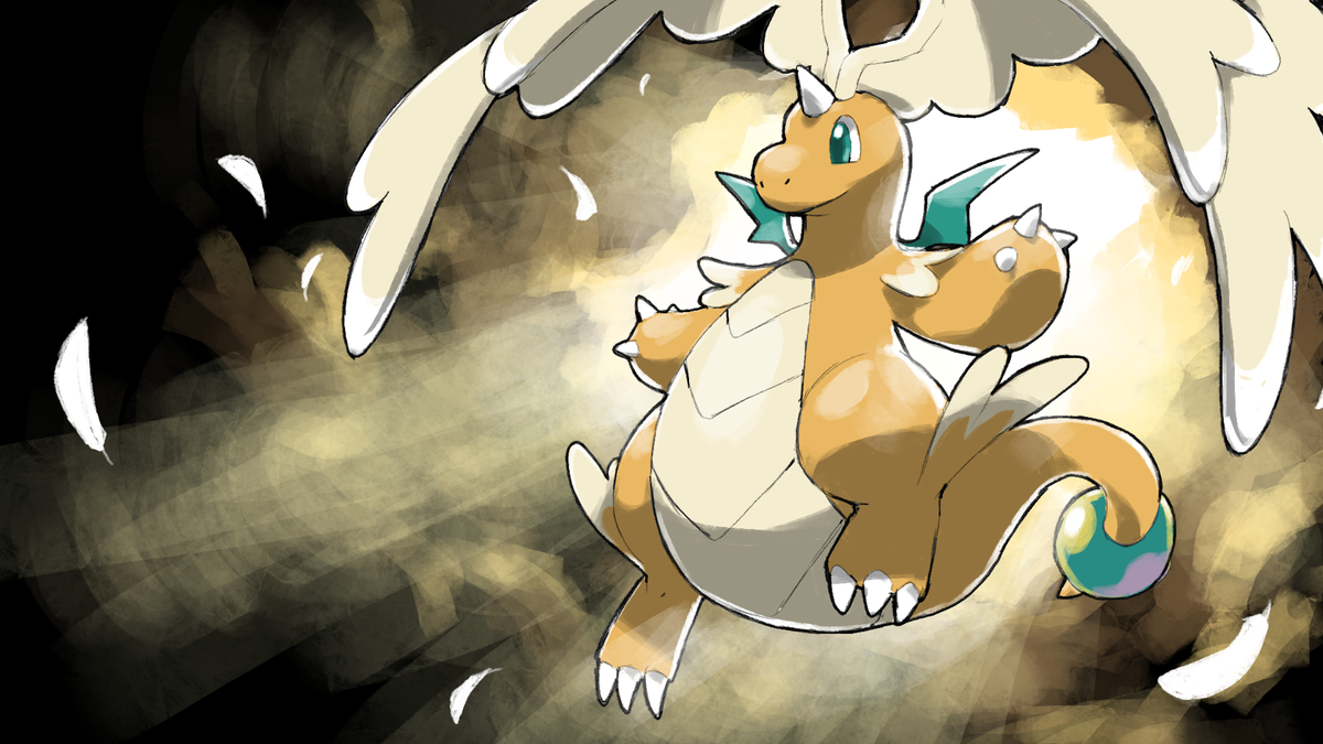 Blacknirrow's tweet photo. Mega Dragonite (1/1) https://t.co/oIZIGg3eDu