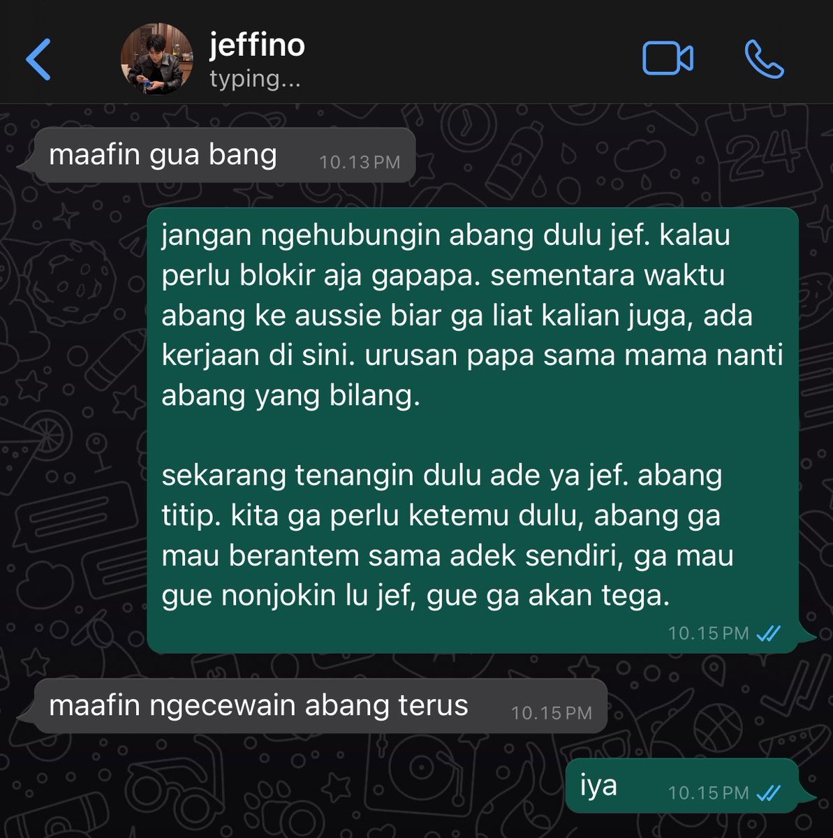 yusarubby's tweet photo. johndo jaedo pokoknya gitu https://t.co/E0qLso4jaq