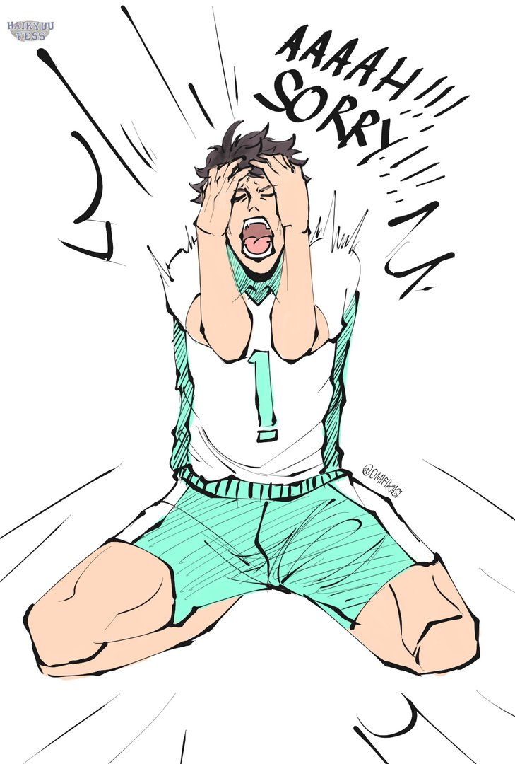 HAIKYUUFESS's tweet photo. *hqart by sender

Gambaran Oikawa Tooru tiap servenya meleset di pertandingan: https://t.co/kuO68Ren40