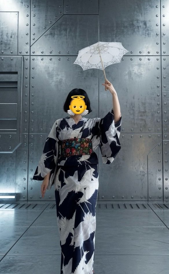 kimonoFujiChiyo's tweet photo. 日傘を買いました。。。
←通販画像　　届いたもの→ https://t.co/ZgbnSzsDF3