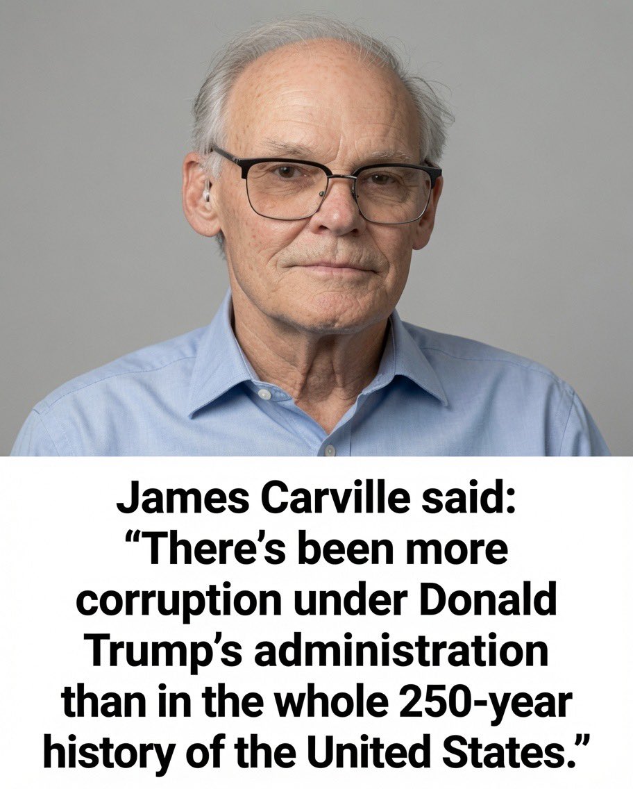Babywwir's tweet photo. What's your response to James Carville? https://t.co/pybH093zc4