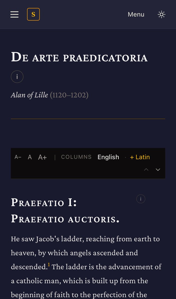 Vertoris's tweet photo. The Art of Preacing is now on ScholaThomistica https://t.co/ebltWvpdAZ