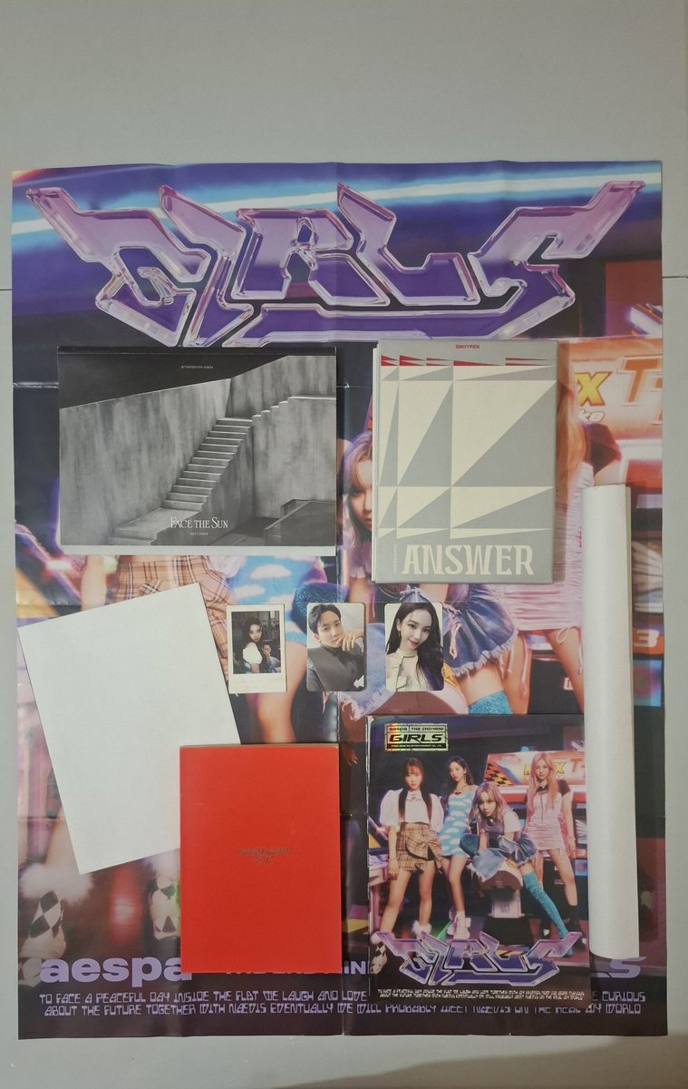dais63379019's tweet photo. WTS LFB PH 🇵🇭 RUSH DORM PRICE DROP

​✨ TAKE ALL: ₱500 (4 Albums + 3 PCs) 

​💎 BG Bundle ₱300: SVT FTS + 2 ENHYPEN + Jeonghan PC (NRPCS)
✨ aespa Bundle ₱200: Girls + 2 Karina PCs (1 NRPCS, 1 w/ fold)

​📌 Unsealed w/ storage flaws. Folded posters inside!
 📦 J&amp;T #KpopBNSPh https://t.co/kie1pGHU6N