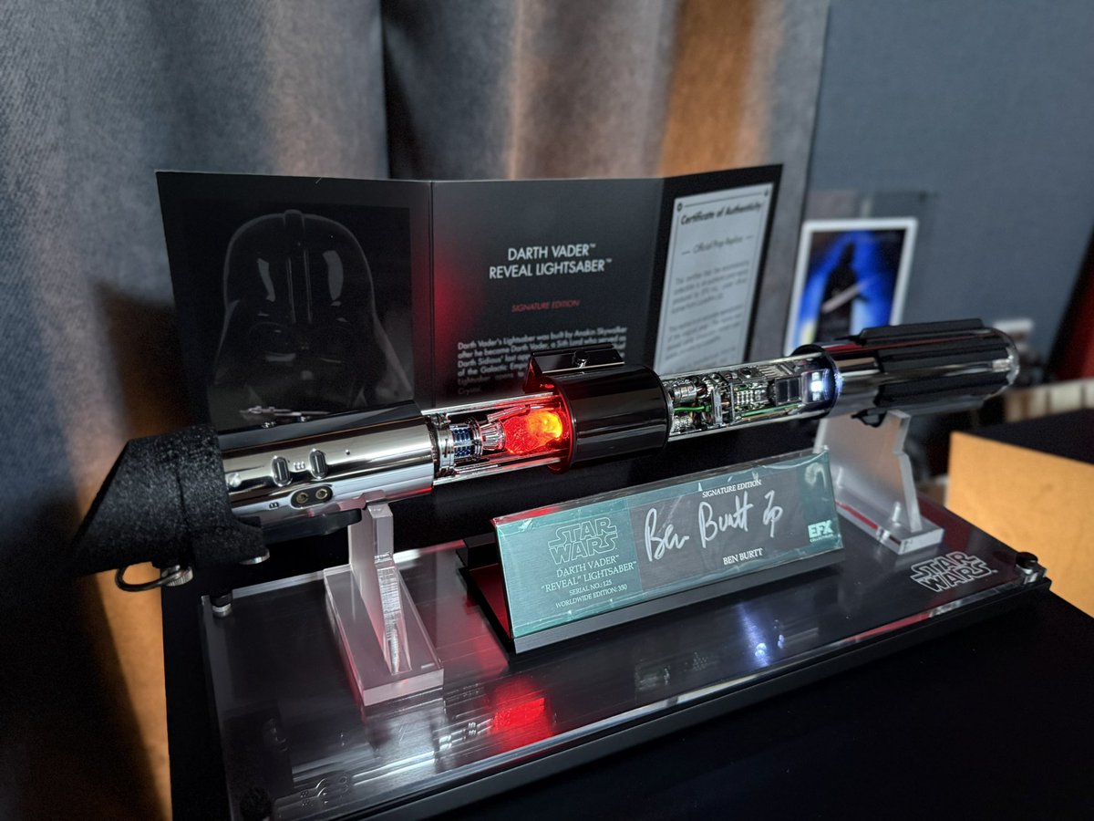 H_K_inocchi's tweet photo. もはや、言葉はいらない。
#StarWars #DarthVader 
#Lightsaber #EFX https://t.co/VYToZM8xTN