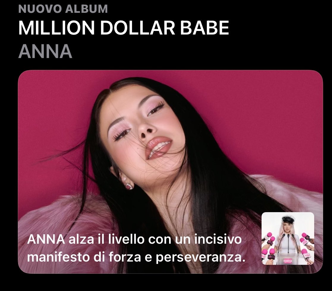 the3vilofbloody's tweet photo. Anna ha alzato il livello lei è in un altro pianeta 🪐 album bello forse non è al livello di VB ma io lo preferisco #anna #annapepe #milliondollarbabe https://t.co/KcrcMfyaDp