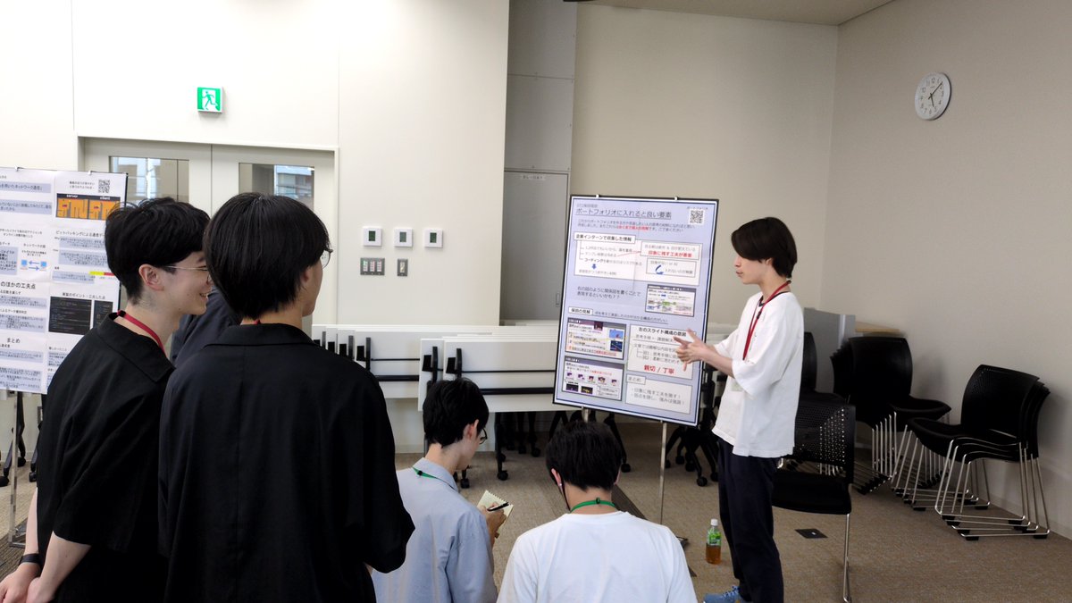 tridentGDC's tweet photo. ポスターセッションの様子です。

予想以上に多くの方に来場していただきました！
ありがとうございます🙇‍♂️

次回の冬季開催に向けて励みになります。

来週のカンファレンスにもぜひ、
ご参加お待ちしてます！

#ゲーム制作
#専門学校 https://t.co/u3pptp7QpT