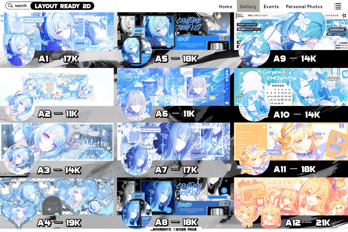 _noirenyx's tweet photo. A retweet or like will be appreciated!

Hallo @_noirenyx punya 48 layout ready 2D (genshin hsr arknights wuwa zzz) start 11K ㅡ 21K only! 

Tiap pembelian 2 layout get disc/bonus! Yuk bagi kamu yang mau jajan bisa via dm atau tele ya 🙌

💵 all e-wallet
#bealanja https://t.co/PNES6s6CwZ