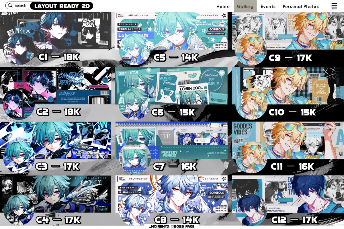 _noirenyx's tweet photo. A retweet or like will be appreciated!

Hallo @_noirenyx punya 48 layout ready 2D (genshin hsr arknights wuwa zzz) start 11K ㅡ 21K only! 

Tiap pembelian 2 layout get disc/bonus! Yuk bagi kamu yang mau jajan bisa via dm atau tele ya 🙌

💵 all e-wallet
#bealanja https://t.co/PNES6s6CwZ