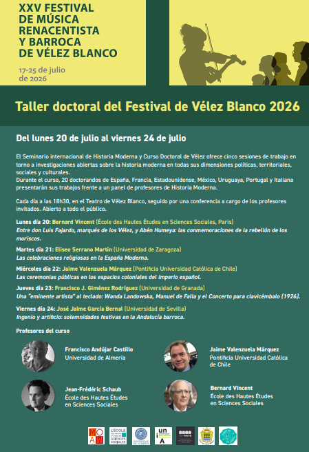 WinLose_UV's tweet photo. Los próximos días 20 al 24 de Julio se celebrará en Vélez Blanco el Seminario internacional de Historia Moderna y Curso Doctoral, en el que participarán nuestros compañeros Sandra Boluda (@Res_historica) y @AndresBorrasB 
🔎🗣️👑🍖 https://t.co/v47SBpreih