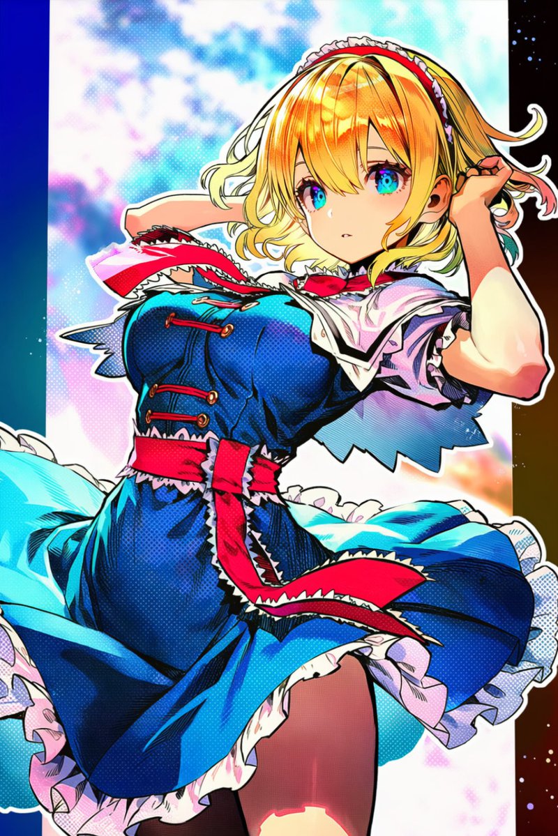 submomo100100's tweet photo. 今日はアリスの日
#アリス・マーガトロイド #touhou https://t.co/JHIz2p7KtQ