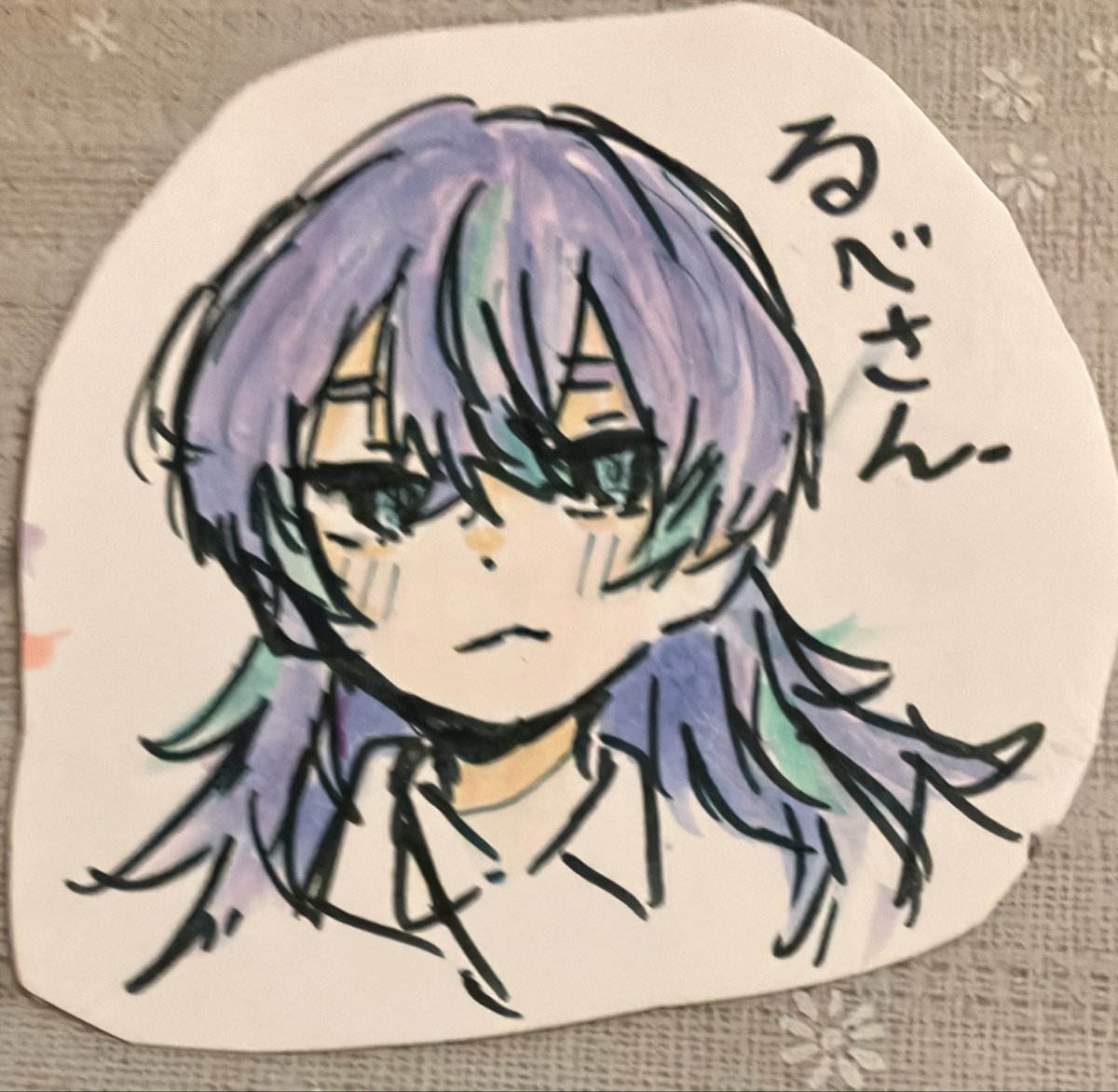 otoromugi1's tweet photo. 口は気に入らないが部活で描いたるべさん https://t.co/LH2VxBwMj8