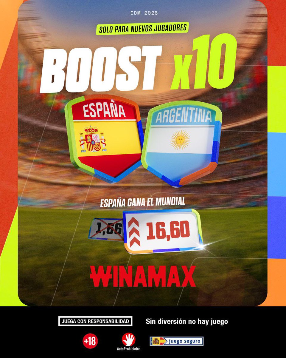 TipsAnalistas's tweet photo. Quieres 166€ si ganamos el mundial?

Pagan a CUOTA 16 que España 🇪🇸 gana!

😳 Si le metes 10€ ganarías 160€

Regístrate desde este enlace para pillar la promo 👉🏽 https://t.co/eR1DPXMTD8