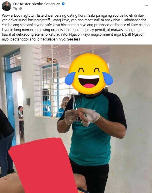 Iza_notbell's tweet photo. Dito mo makikita kung bakit kailangan ng malinaw na rules sa Marikina. Kung ganitong klase ng medical mission ang makikita mo, mapapaisip ka talaga kung ipagkakatiwala mo ba ang anak mo.

Kaya mahalaga ang ordinansa ni Konsehal Kate na masiguro na ligtas ang medical mession https://t.co/FftheMgLqE