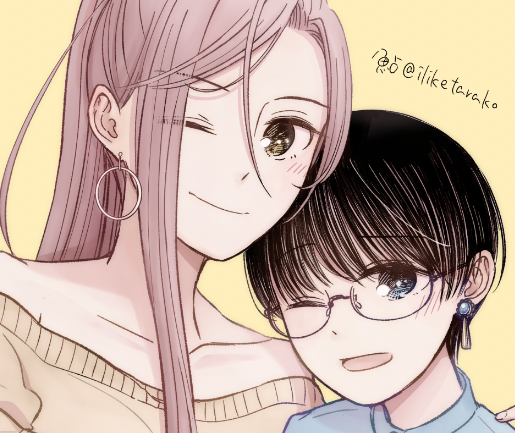 ilikeTarako's tweet photo. 7月でFANBOX開設4周年だったので、記念にこずえとチカのイラストを描きました🐟

全体図は記事の方に上げてます(リンクはリプ欄に) https://t.co/bGTajKtrql