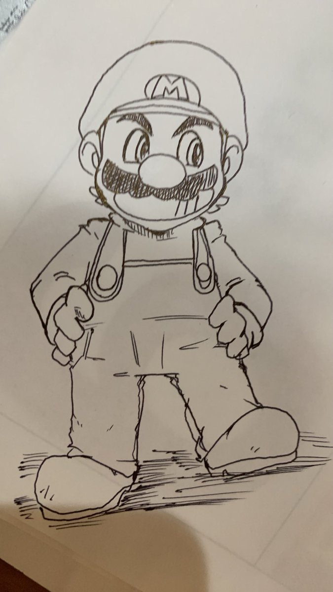 HasutoFutaboshi's tweet photo. 旦那氏に描いてくれと言われた兄貴 https://t.co/mlWdCGzIX9