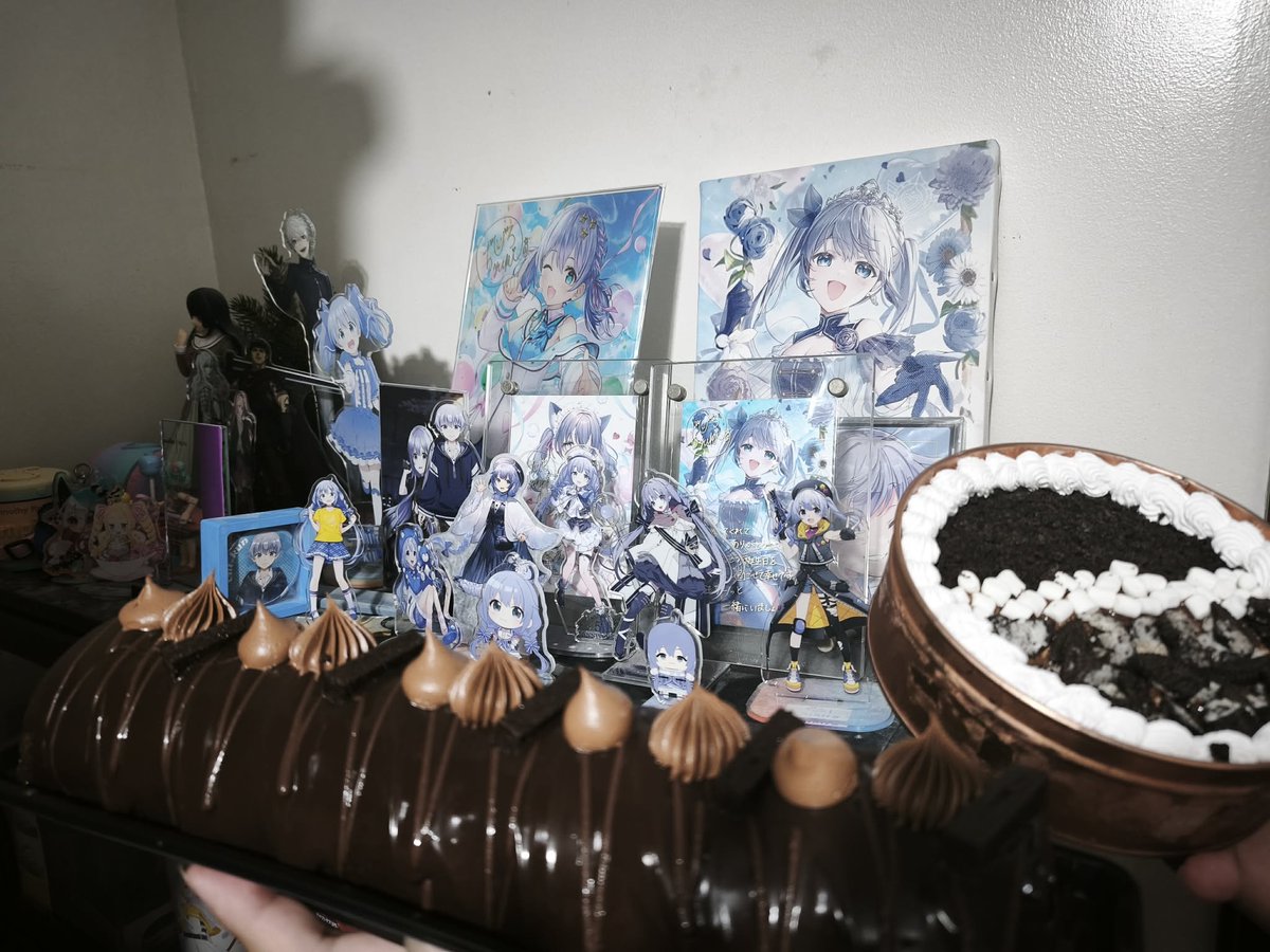 zammysane's tweet photo. Happy Birthday, Chii-chan! 
Have pleasant dreams in your castle this year as well, I'll always remember you 💙🎀 #勇気ちひろ https://t.co/fhFpzV8WNH