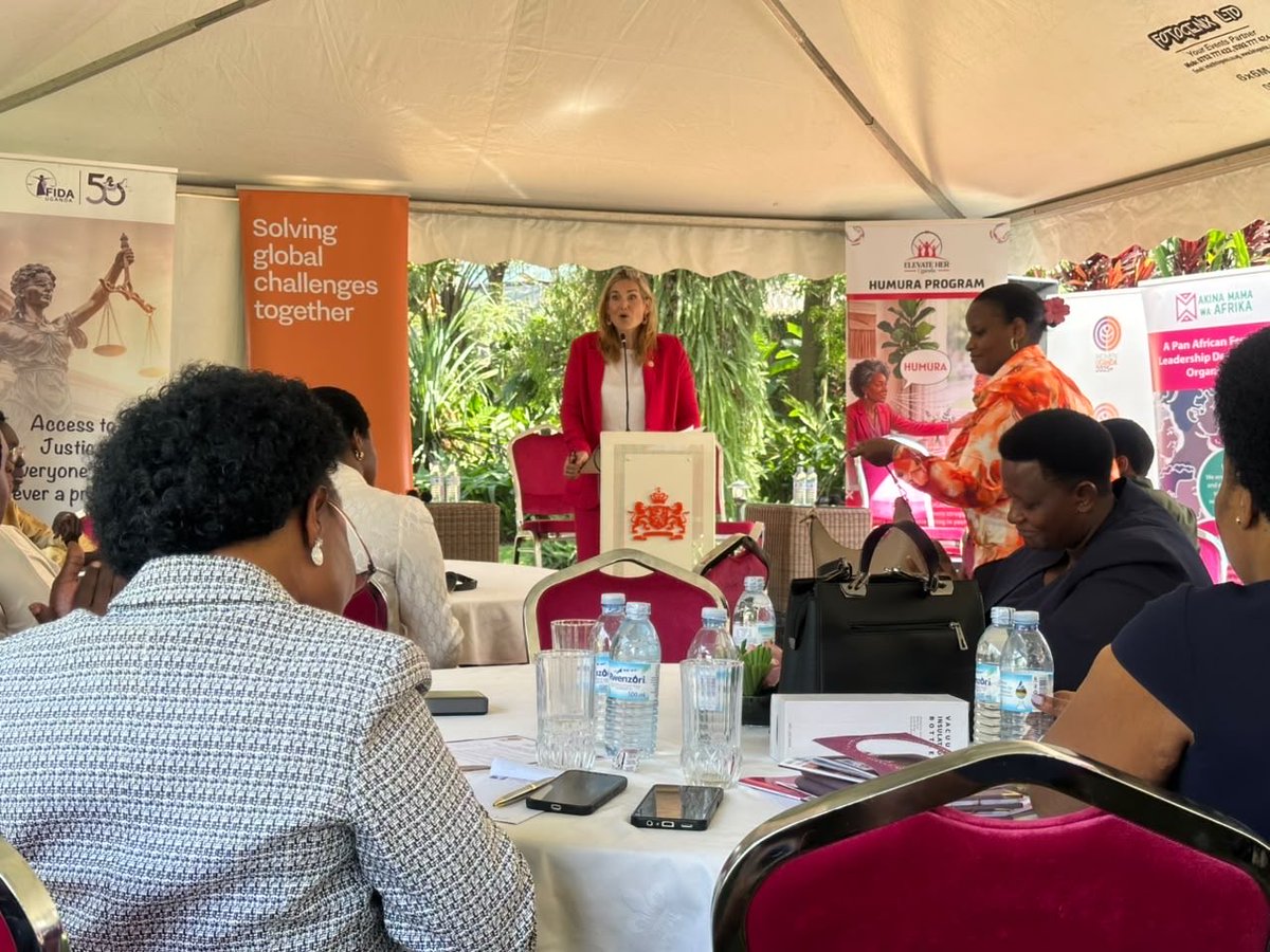 FarajaAfricaFdn's tweet photo. Represented by our ED @Wabwire1, we were pleased to join the #BeyondTheSeat initiative under the #WomenUganda2025+ campaign.

The convening brought together stakeholders and newly elected women MPs to reflect on leadership, parliamentary effectiveness, and advancing gender equality beyond the election cycle.

In her keynote, Rt. Hon. @RebeccaKadagaUG noted that winning a seat is only the beginning, and a stepping stone to set actionable 5 year targets. She also commended initiatives like @FarajaAfricaFdn’s #YouthParliament that prepares young people including women for meaningful leadership and participation in governance.

We commend the Dutch Ambassador to Uganda, @NLinUganda and @amwaafrika for convening this timely dialogue and for their commitment to inclusive leadership.
#ElevateHerUganda