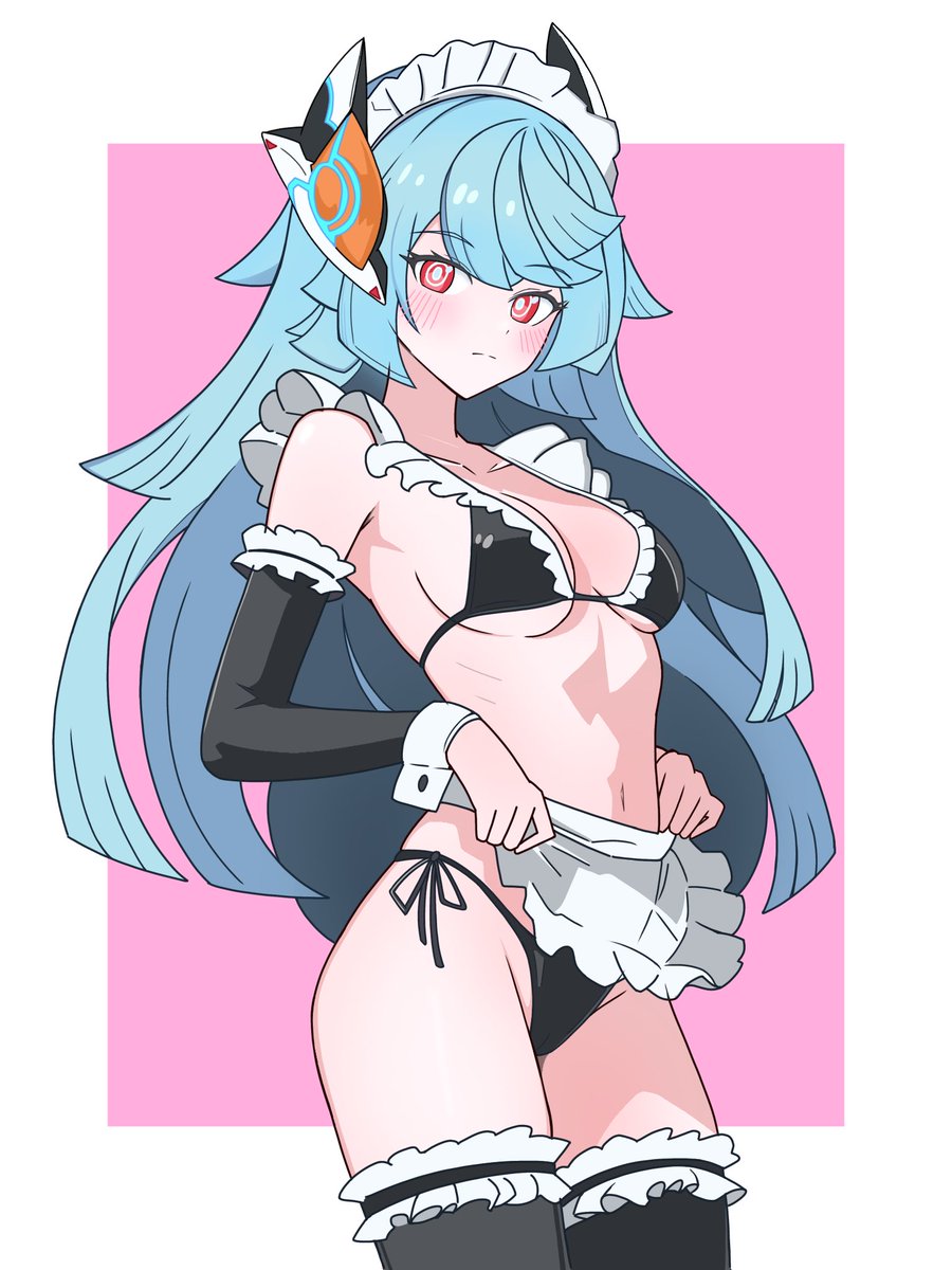 DMtokoshie_8's tweet photo. メイドビキニなアダムスキーちゃんよ https://t.co/0Gmne7NAFW