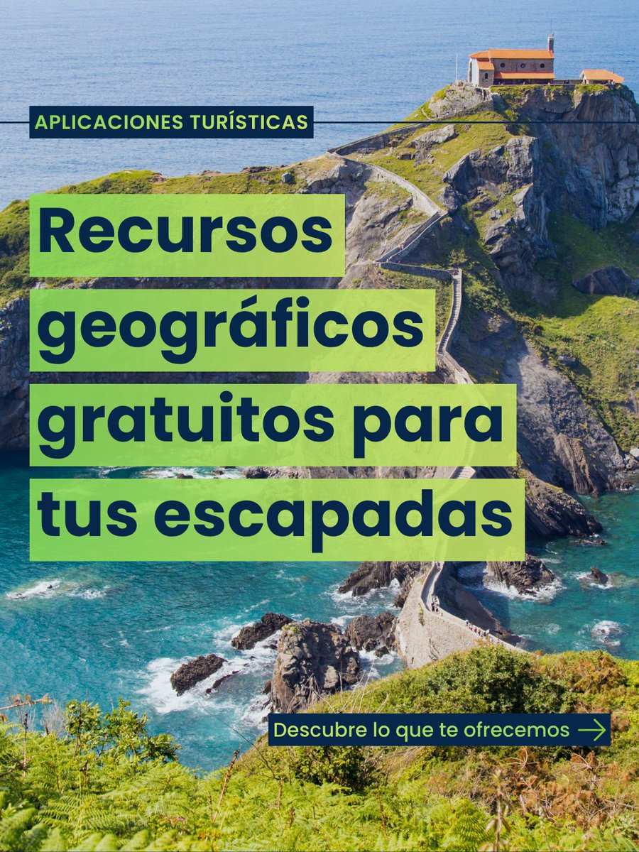 IGNSpain's tweet photo. 📱 Lleva la geografía contigo este verano 😎
📍Las aplicaciones del IGN te ayudan a descubrir, planificar y disfrutar de cada recorrido con información geográfica oficial, gratuita y siempre disponible.
Sigue el hilo para ver todo lo que te pueden ofrecer 🧵
#IGNSpain #CNIG #MapasParaMoviles #Cartografía #Geografía #Senderismo #Ciclismo