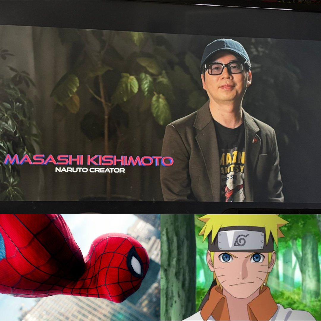 AniRave's tweet photo. 🚨Masashi Kishimoto, creator of Naruto, makes a surprise appearance as an interviewee in Disney+‘s new Spider-Man documentary

Spider-Man: Brand New Day director Destin Daniel Cretton is set to direct the upcoming live-action Naruto film. https://t.co/36dVlNA5mK