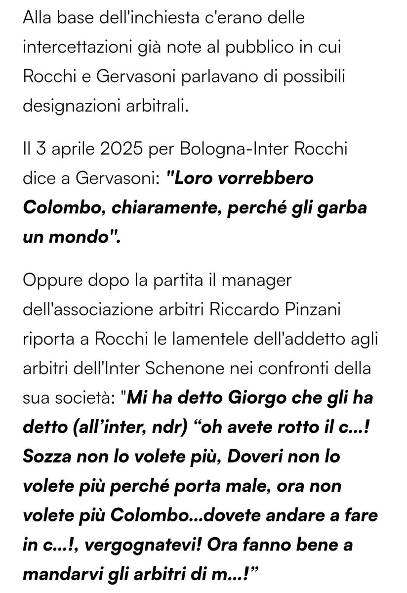 MassimoSap13134's tweet photo. @FabioRussello Archiviata? C'è la giustizia sportiva https://t.co/umvkXagloN