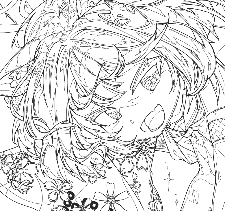 ilisatoc's tweet photo. 今年一番の線画出来たかもしれんね（ｲｽﾞﾅ）
#ブルーアーカイブ https://t.co/SK2OESTWmf