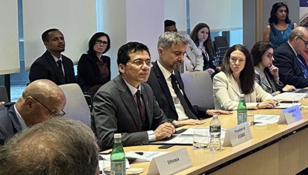 UNECOSOC's tweet photo. I participated in the high-level roundtable on financing resilient agrifood systems. I emphasized that we cannot continue moving from one crisis to the next. Instead, we must invest in systems that are sustainable, resilient, and capable of delivering food security regardless of geopolitical circumstances. I also underscored that agrifood transformation must be integrated across agriculture, trade, climate, social protection, and employment policies to maximize development impact. The task now is to turn dialogue into delivery - and commitments into investment. #SDG2 #GlobalGoals #2030Agenda