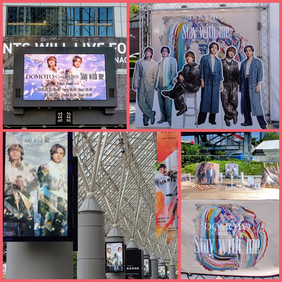 2551244RM's tweet photo. 昨日はDOMOTOコン初日へ💙❤️
懐かしい曲や四季を感じるセトリ•*¨*•.¸¸♪
めちゃくちゃ良かった🥹
最幸な時間をありがとうございました✨

#DOMOTO_Concert2026_Staywithme https://t.co/RZrUXdZKcr