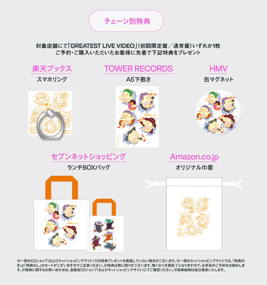 チェーン別特典