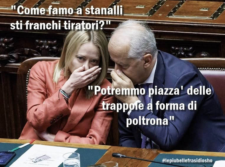 lefrasidiosho's tweet photo. #franchitiratori #leggeelettorale https://t.co/3dTdzh7HcG