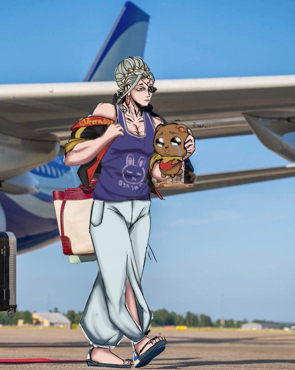 teera0086's tweet photo. Giving me a idea doodle (Sorry about the bear I’m too lazy)
#RecordofRagnarok
#Shuumatsunovalkyrie
#RoR
#BuddhaRoR https://t.co/LGvJ0pdilL