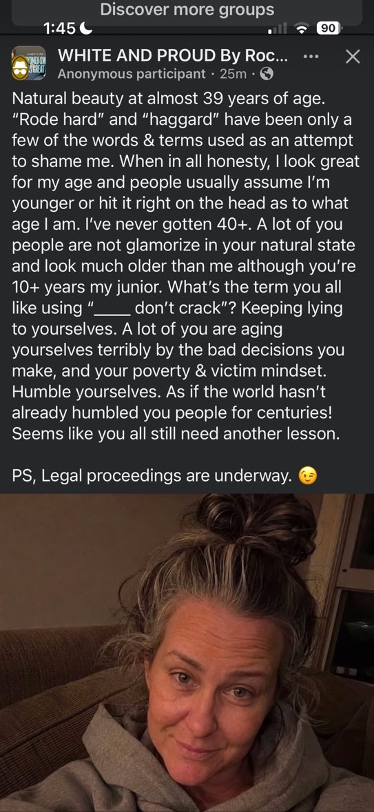 JamesTate121's tweet photo. Shut up, you look like the bride of Frankenstein. https://t.co/MGvEOyZnXc