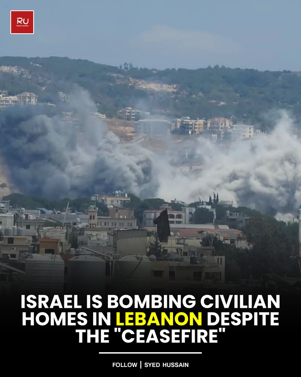 globalhead01's tweet photo. Israel is bombing civilian
homes in Lebanon despite
the "ceasefire" https://t.co/orkCXiQIhi