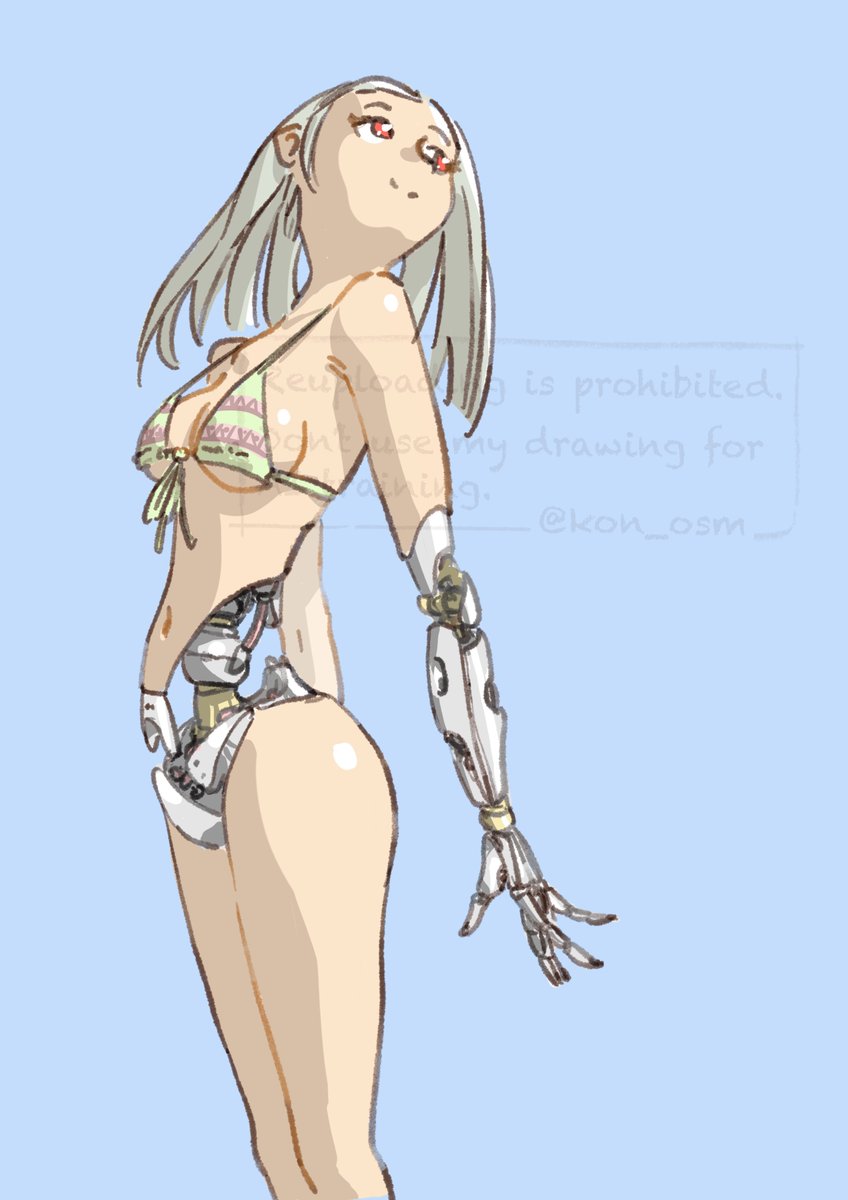 kon_osm's tweet photo. #無言でメカ・サイボーグ・ロボットのイラストを貼る見た人も貼る https://t.co/u8Tf3qMjU2