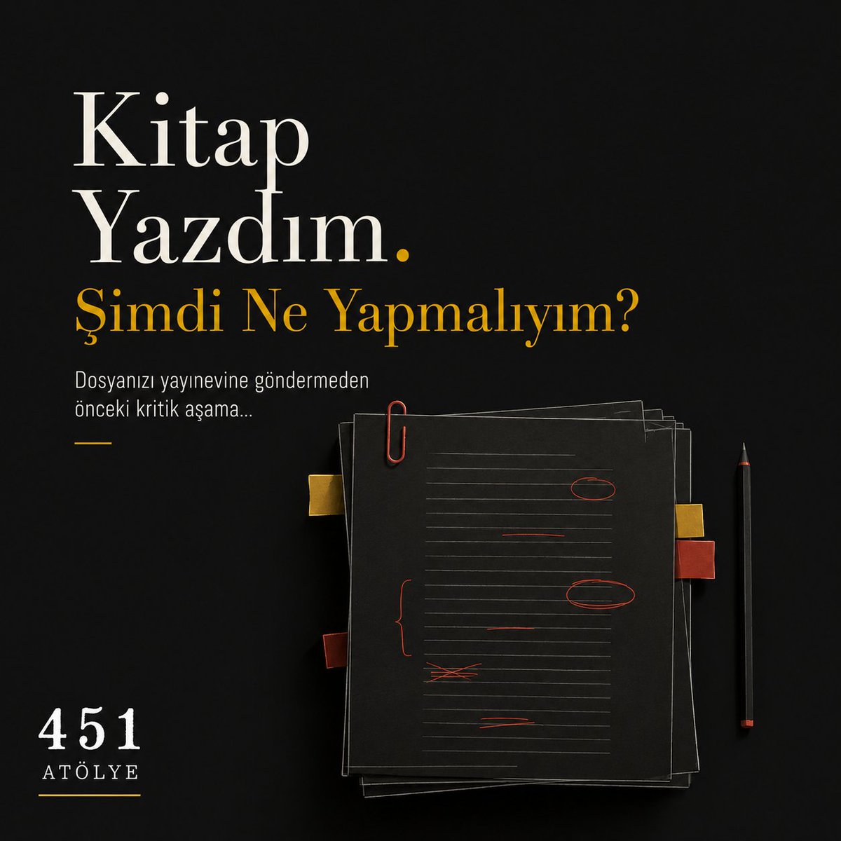 451atolye's tweet photo. Kitabınızı bitirdiniz. Peki, şimdi ne olacak?

Bu rehber niteliğindeki makalede, kitabınızı tamamladıktan sonra yayınevine göndermeden önce izlemeniz gereken editoryal hazırlığı anlatıyoruz.
Yazıyı okumak için👉 

https://t.co/wxQ74Nq68o
#451Atölye #KitapYazma #YayıncılıkRehberi https://t.co/sItHiNsctx