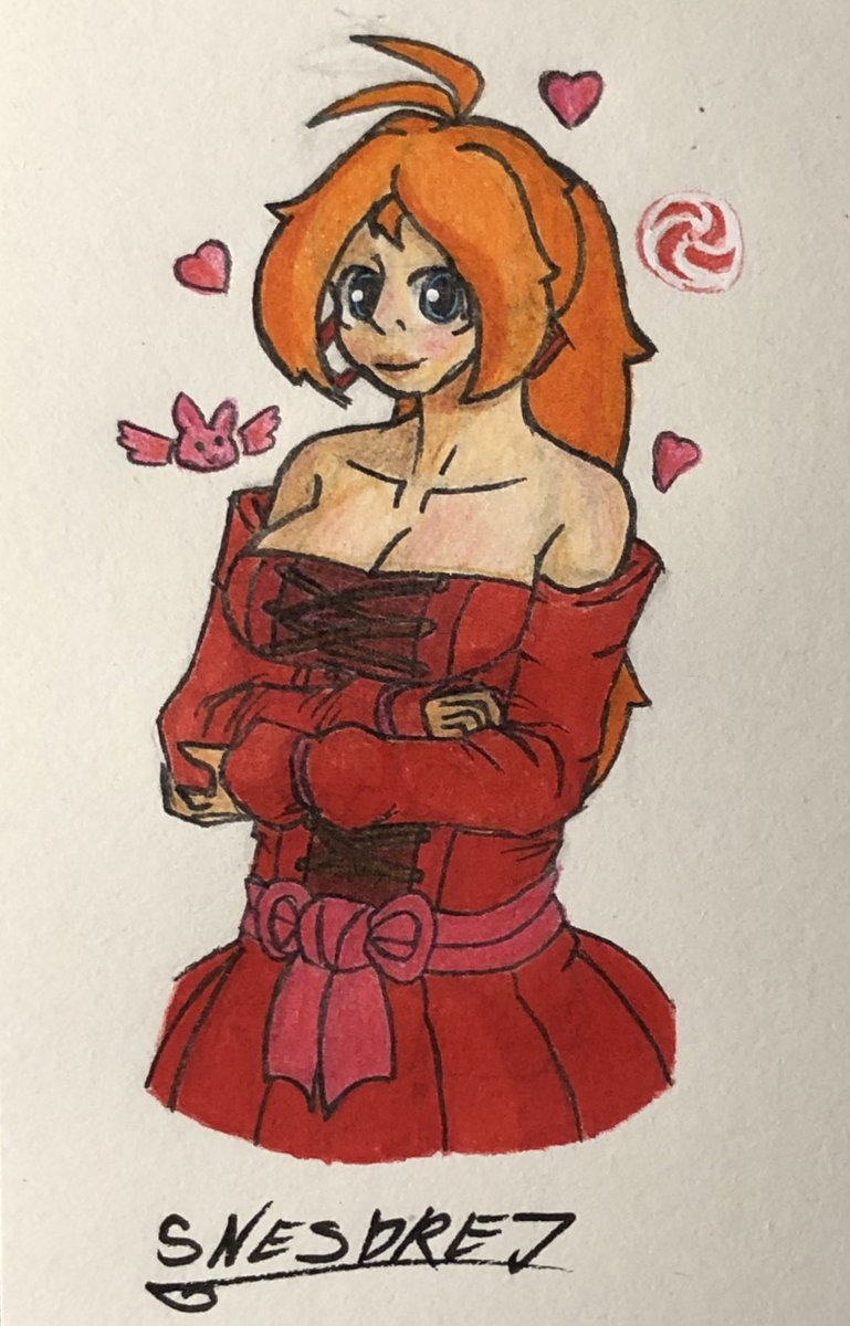 sneadrej1's tweet photo. Here some Natalie after a break from drawing https://t.co/89n8bJ942N