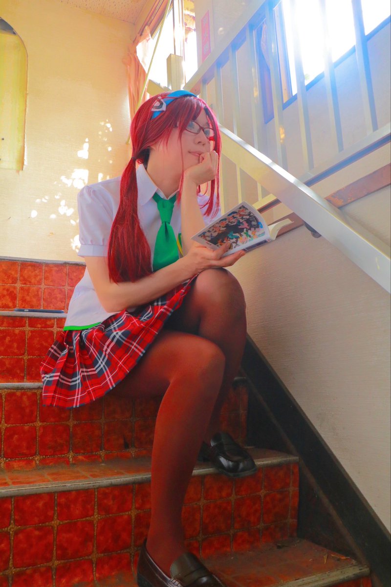 setuna08MS's tweet photo. 【Cosplay/コスプレ】
新世紀エヴァンゲリヲン
真希波・マリ・イラストリアス

｢本は人の英知の集合体。古今東西、全ての本を読み漁るのが、私の叶わぬ夢よん｣

カ���ラマン：@saka243mo 様
スタジオ：@studiochilos 様

#EVA併せ20260712 https://t.co/G3n1GbRxlZ