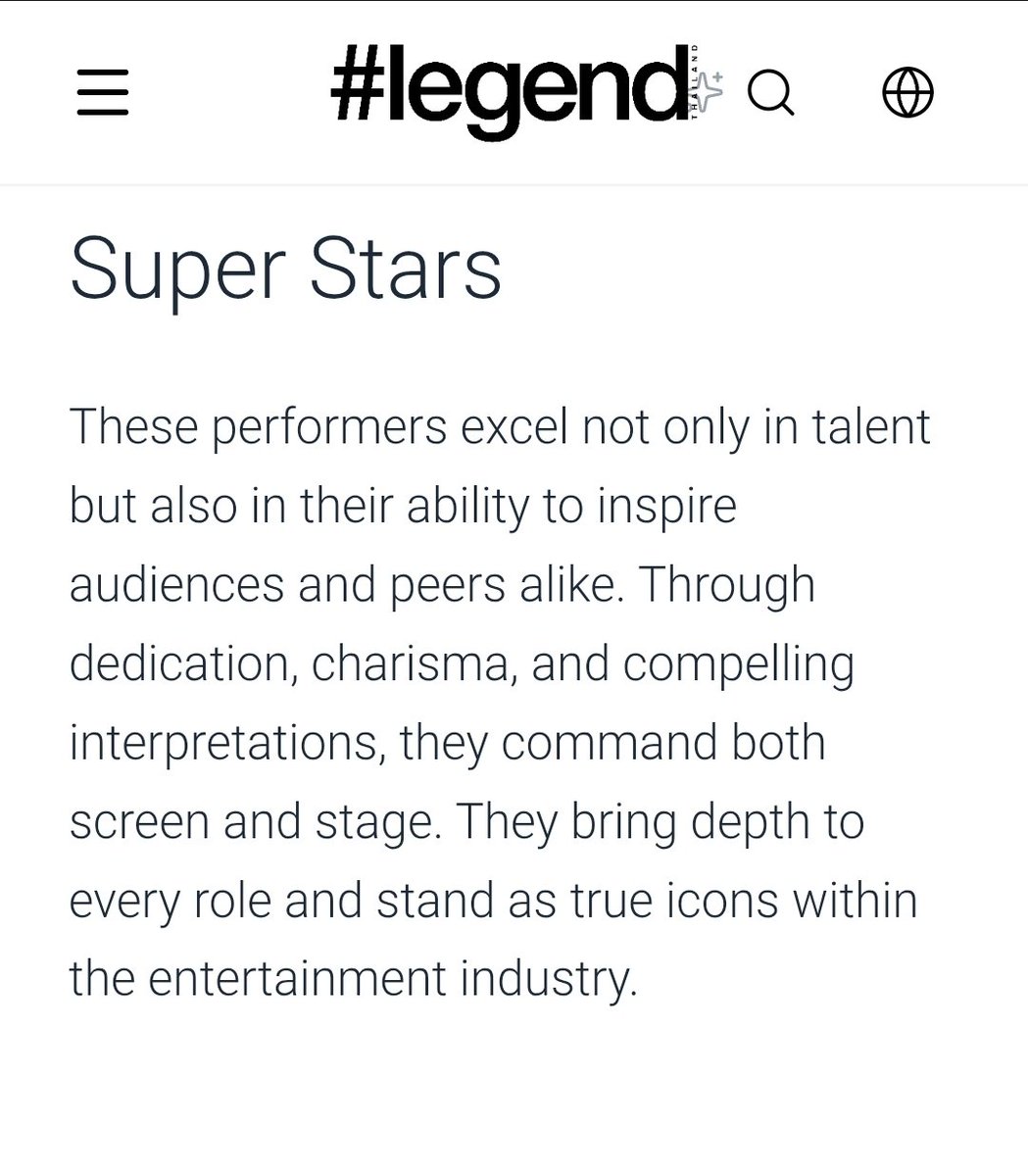 freenguides's tweet photo. Hashtag Legend Thailand announces the "Super Stars" category of the #legend100 2026 campaign, celebrating the actors and actresses whose influence extends far beyond the screen.

#srchafreen #FreenSarocha https://t.co/xKlRjGQFbE
