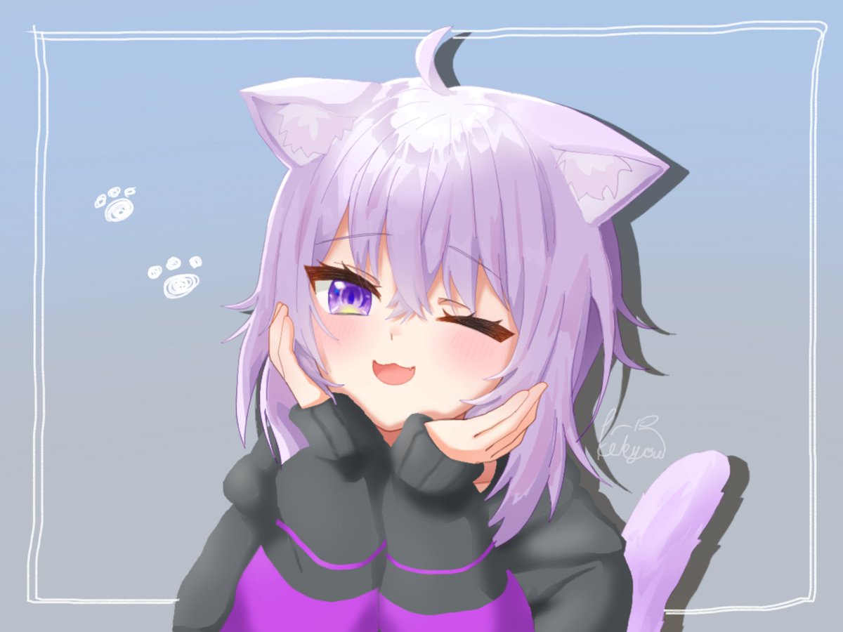 Kikyou_naduki's tweet photo. 没にしたけど可愛く描けたので投稿します‼️🙇‍♂️
資料を見ながら描くと絵柄が迷子になっちゃうんですが、みなさんどうされてますか？？😭
#絵かゆ https://t.co/RucROgh12N